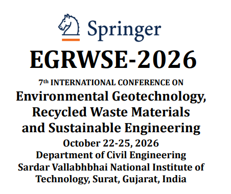 7th International Geotechnology Recycled Waste Materials and Sustainable Engineering