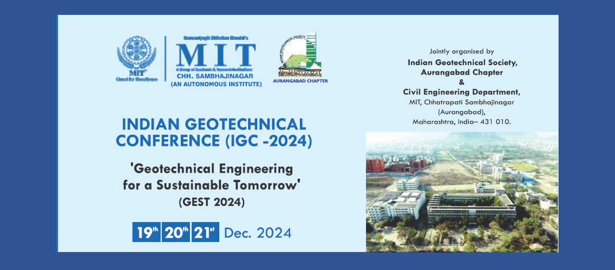 Indian Geotechnical Conference IGC-2024