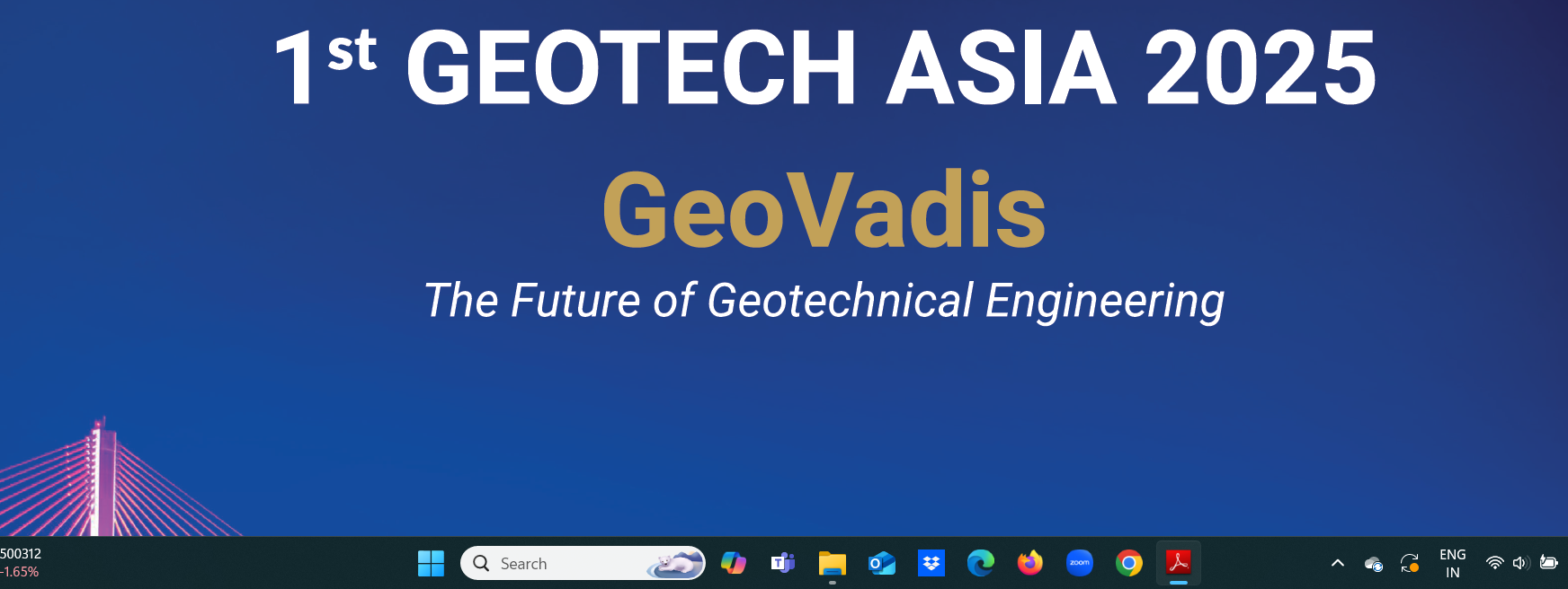 1st Geotech Asia 2025 (GeoVadis) - The Future of Geotechnical Engineering